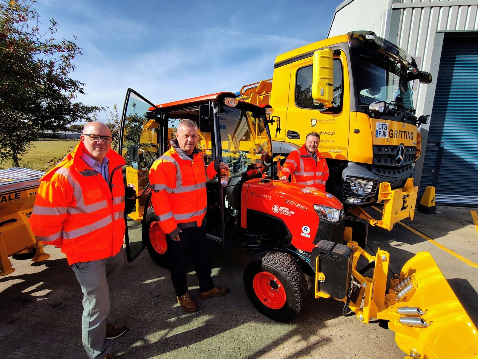 Mini tractors gear up for winter debut to boost snow response