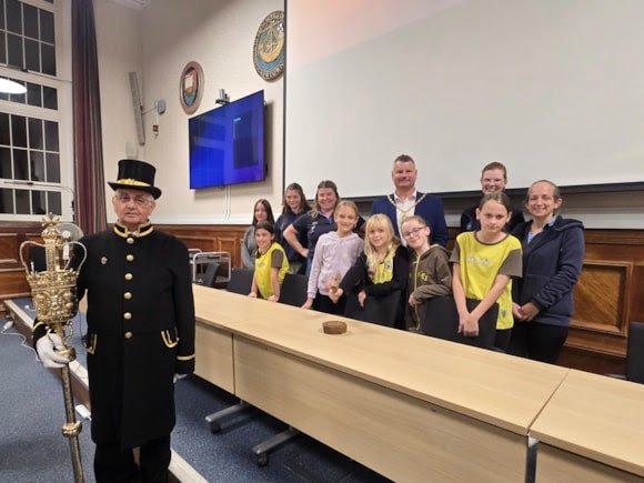 Paws for democracy as Brownies take over County Hall