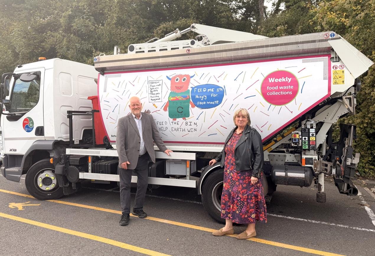 Residents serve up a year of food waste recycling success