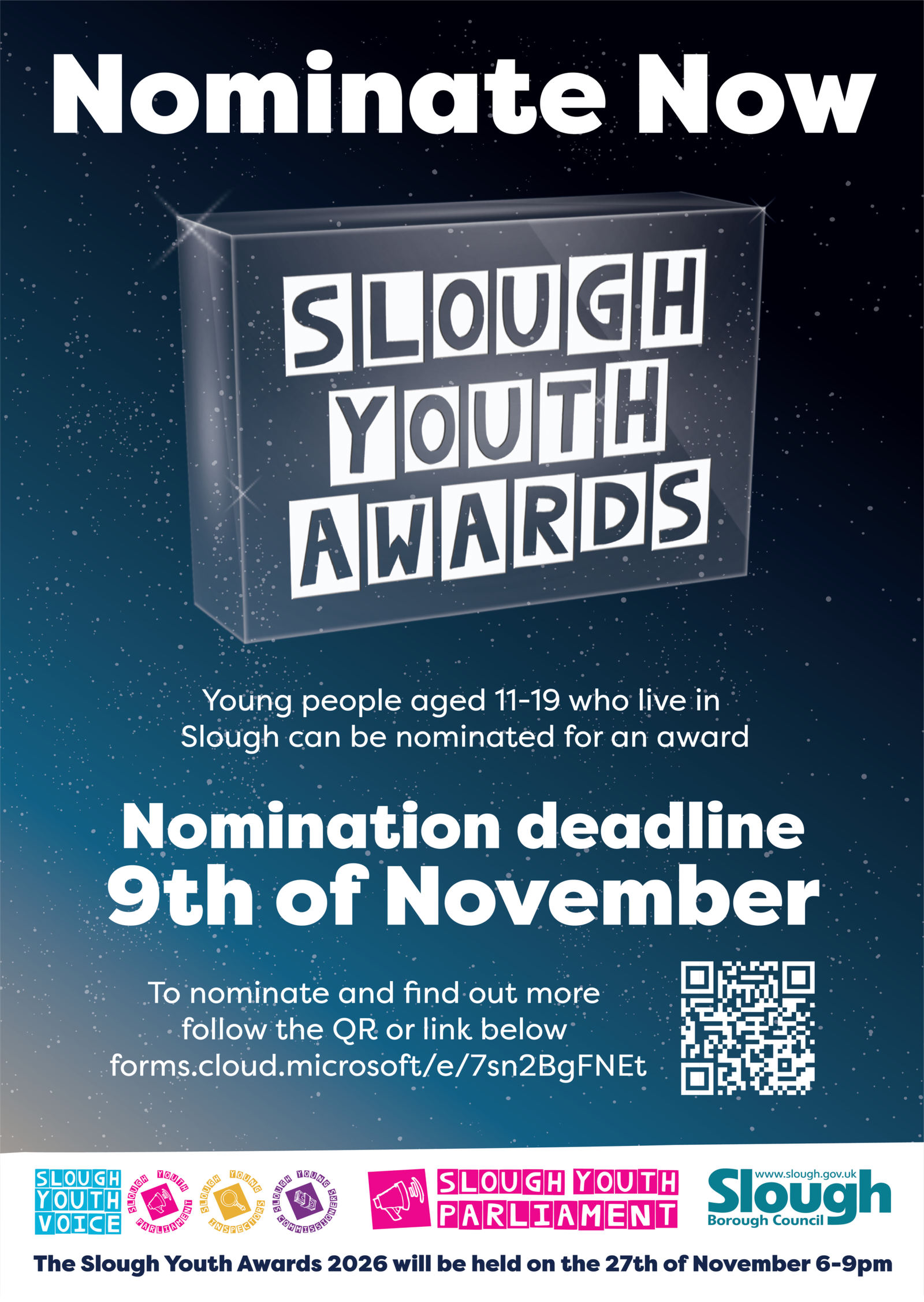 Slough Youth Awards’ nominations are open