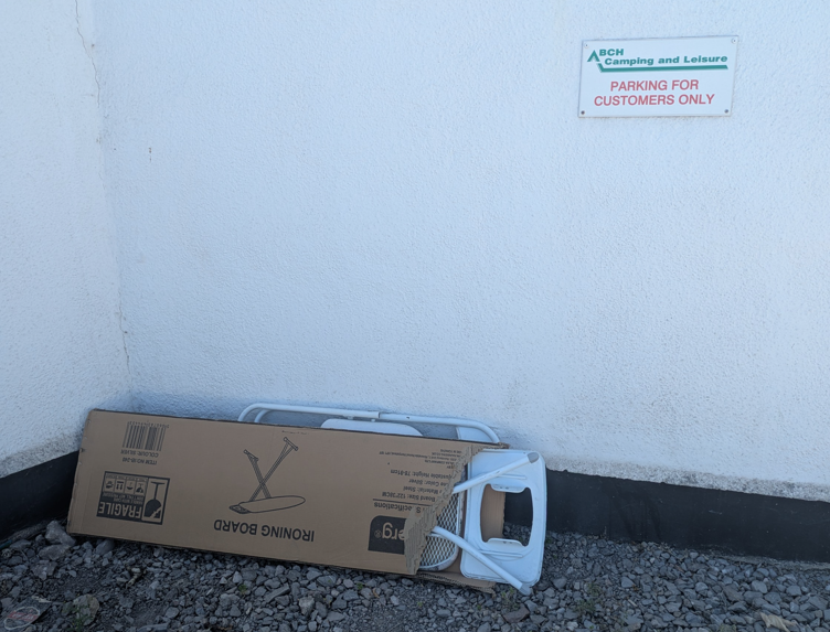 Trowbridge ironing board fly-tipper feels the heat with £1,000 fine