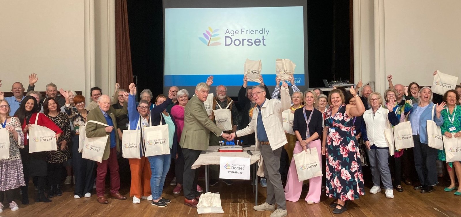 Age Friendly Dorset ambassadors celebrate a year of progress