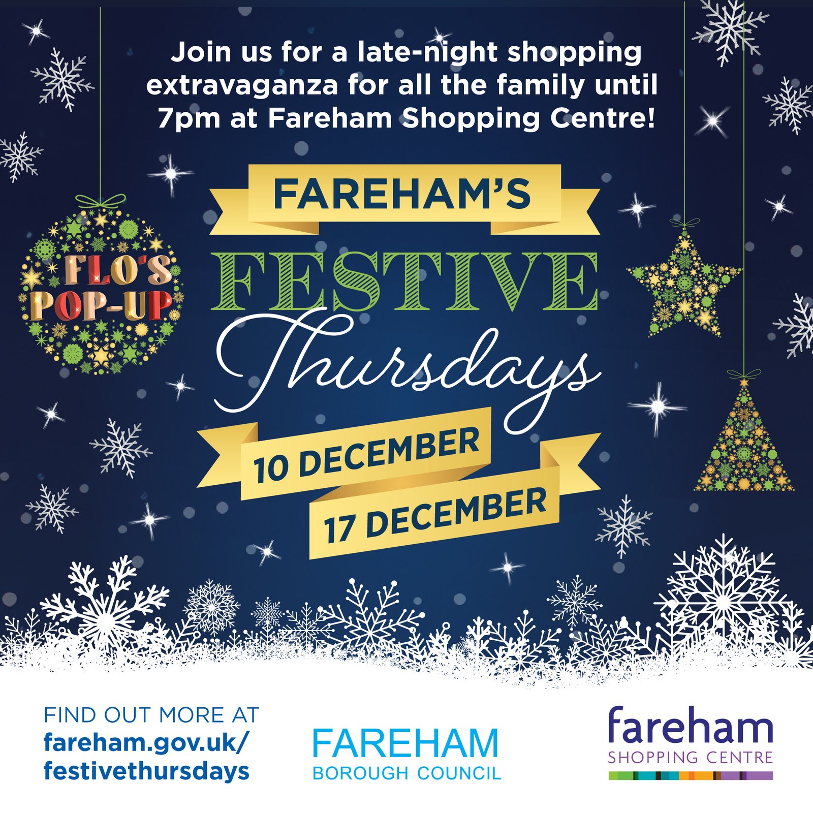 Fareham's Festive Thursdays return this December